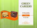 Green Careers and Holland Codes Posters