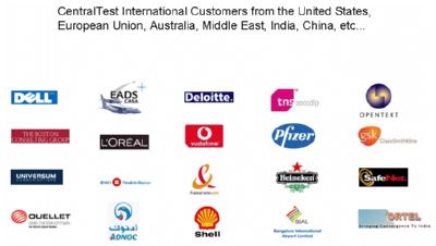 Centraltest International Customers
