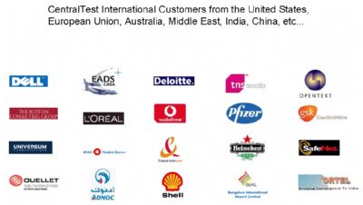 Centraltest International Customers