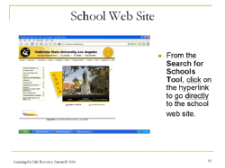 school web site