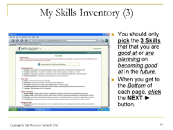 skills inventory