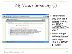 value inventory